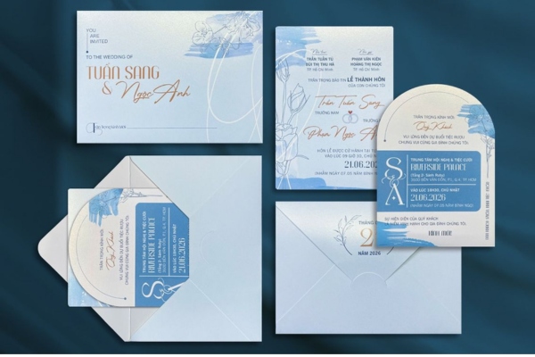 Mẫu thiệp mời dự tiệc chỉn chu thể hiện thành ý