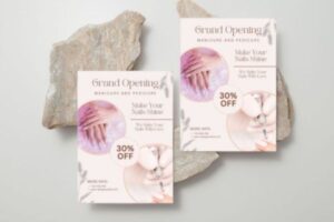 Mẫu tờ rơi nail giá rẻ, thiết kế theo yêu cầu tại Hà Nội