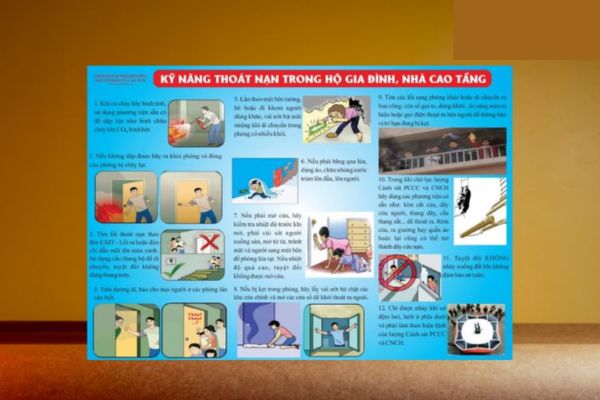 Mẫu tờ rơi pccc giá rẻ, thiết kế theo yêu cầu tại Hà Nội