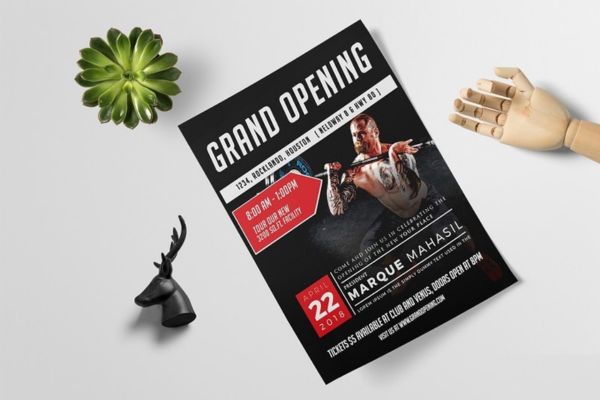 Mẫu tờ rơi phòng gym đẹp, giá rẻ tại Hà Nội