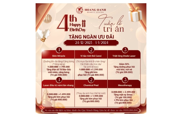 Mẫu tờ rơi tri ân khách hàng đẹp ý nghĩa