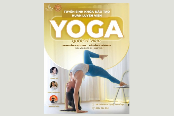 Mẫu tờ rơi yoga ấn tượng