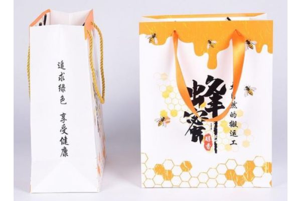 Mẫu túi giấy đựng mật ong giá rẻ, thiết kế theo yêu cầu