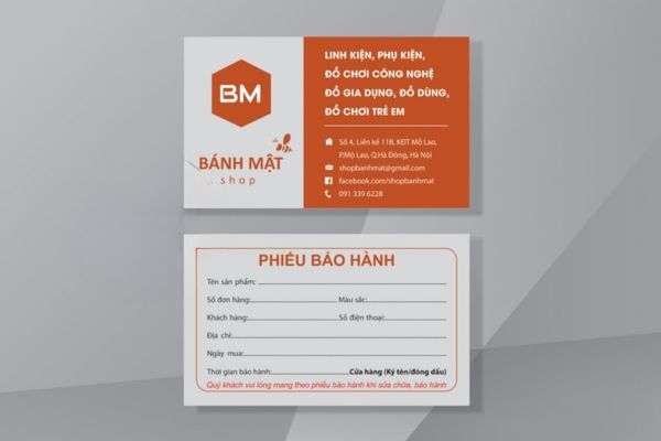 Phiếu bảo hành máy tính giá rẻ, chất lượng cao tại Hà Nội