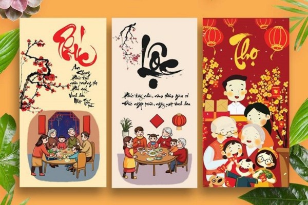 Ý nghĩa bao lì xì Phúc Lộc Thọ