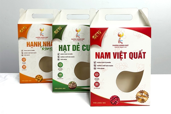 15+ Mẫu hộp giấy đựng hạt dinh dưỡng đẹp mắt cao cấp