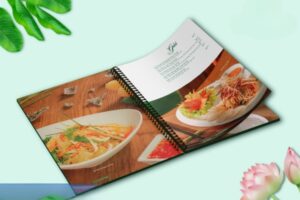 19 mẫu menu nhà hàng chay đẹp mắt, thu hút