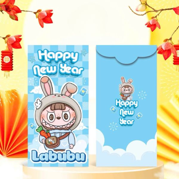 In bao lì xì Labubu In bao lì xì Labubu giá rẻ, thiết kế theo yêu cầu tại Hà Nội