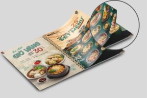 Các loại giấy in menu bền đẹp