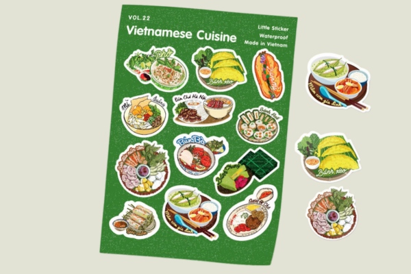 Các mẫu sticker đồ ăn cute & Hấp dẫn