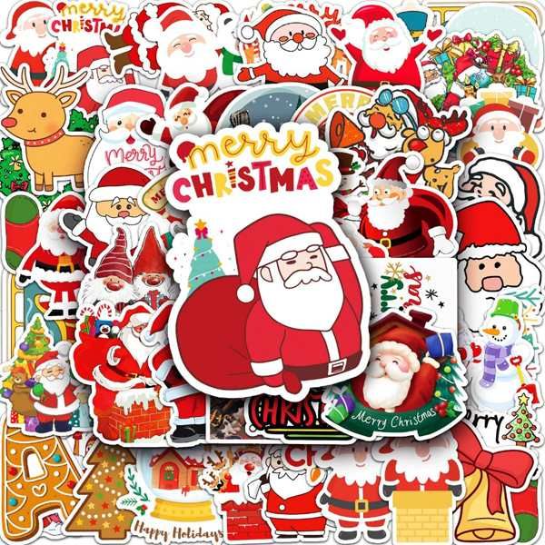 In sticker ông già Noel giá rẻ, chất lượng cao tại Hà Nội