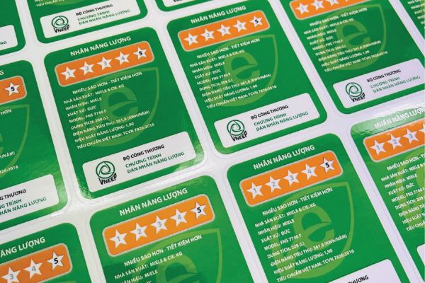 Mẫu tem năng lượng đẹp, chất lượng