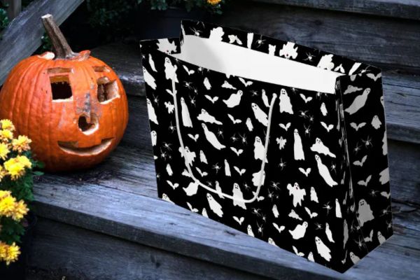 Mẫu túi giấy halloween giá rẻ, thiết kế theo yêu cầu
