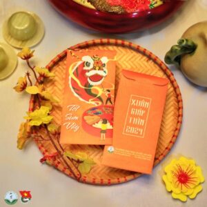 In bao lì xì màu cam giá rẻ, mẫu đẹp tại Hà Nội