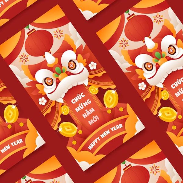 In bao lì xì màu cam giá rẻ, mẫu đẹp tại Hà Nội