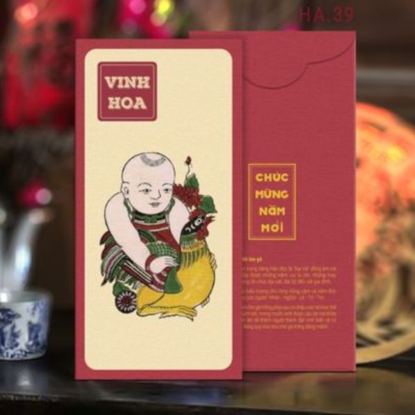 In bao lì xì Tranh Đông Hồ giá rẻ, chất lượng cao tại Hà Nội