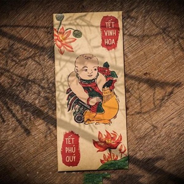 In bao lì xì Tranh Đông Hồ giá rẻ, chất lượng cao tại Hà Nội