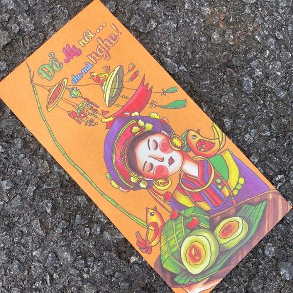 In bộ lì xì Tết cổ tích giá rẻ, thiết kế theo yêu cầu