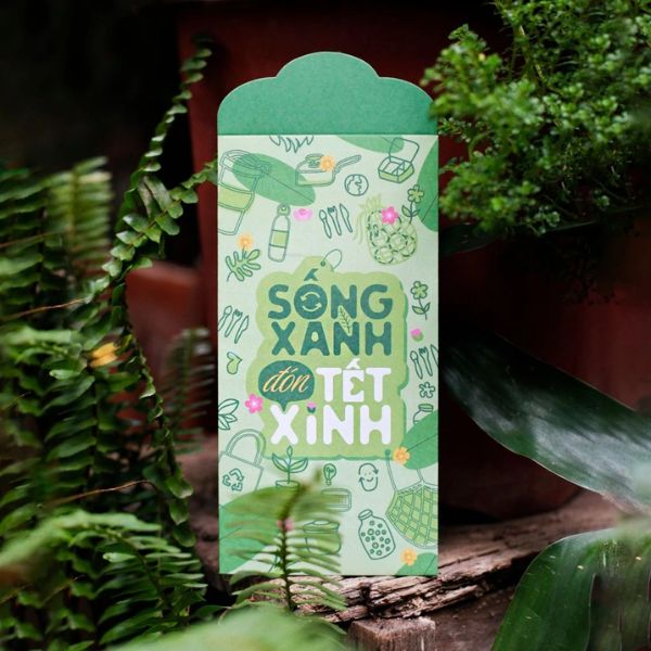 In bộ lì xì Tết sống xanh In bộ lì xì Tết sống xanh theo yêu cầu tại Hà Nội