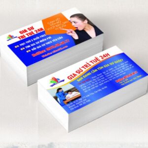 In card visit gia sư giá rẻ, chất lượng cao tại Hà Nội