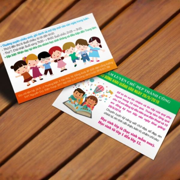 In card visit gia sư giá rẻ, chất lượng cao tại Hà Nội
