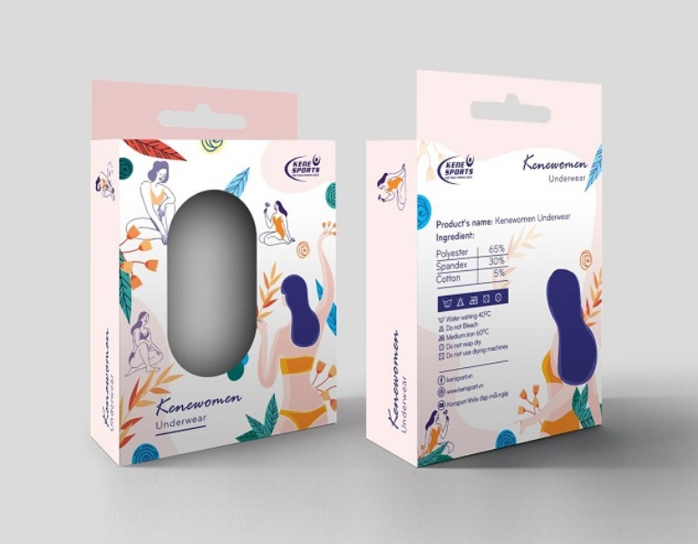 In hộp giấy đựng đồ lót chuyên nghiệp