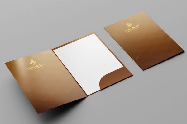 In Hoa Long nhận In kẹp file khách sạn theo yêu cầu