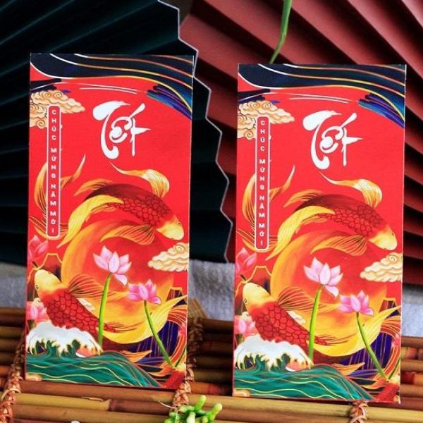 Lì xì cá chép sung túc giá rẻ, thiết kế theo yêu cầu tại Hà Nội