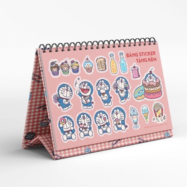 In lịch để bàn Doraemon giá rẻ, chất lượng cao