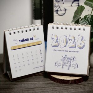 In lịch để bàn mini giá rẻ. chất lượng cao