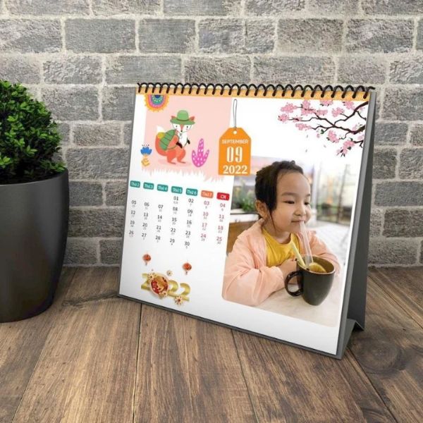 In lịch Tết cho bé chất lượng tại Hoa Long