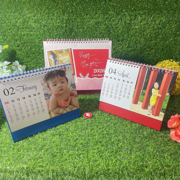 In lịch Tết cho bé In lịch Tết cho bé chất lượng tại Hoa Long