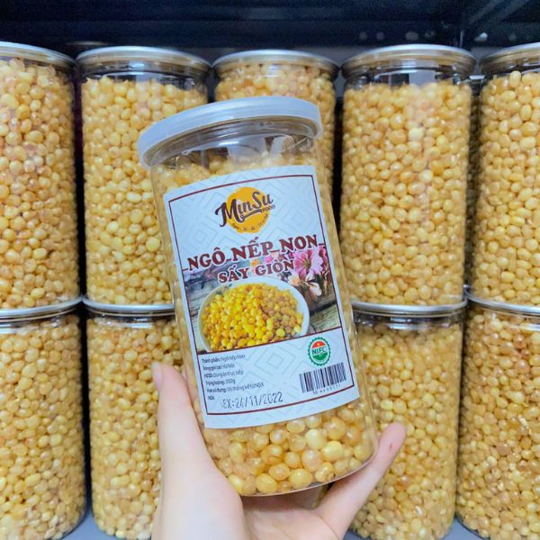 In tem ngô nếp sấy giòn giá rẻ, thiết kế theo yêu cầu