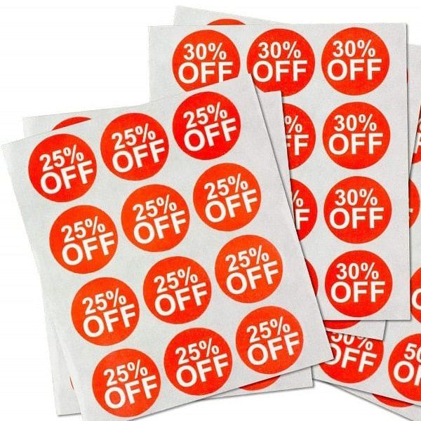 In tem sale giá rẻ, thiết kế theo yêu cầu tại Hà Nội