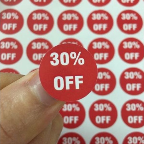 In tem sale In tem sale giá rẻ, thiết kế theo yêu cầu tại Hà Nội