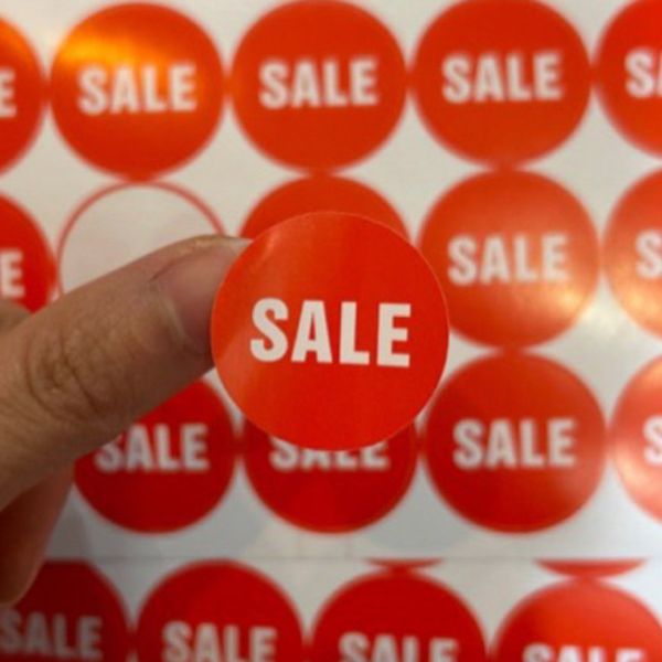 In tem sale giá rẻ, thiết kế theo yêu cầu tại Hà Nội