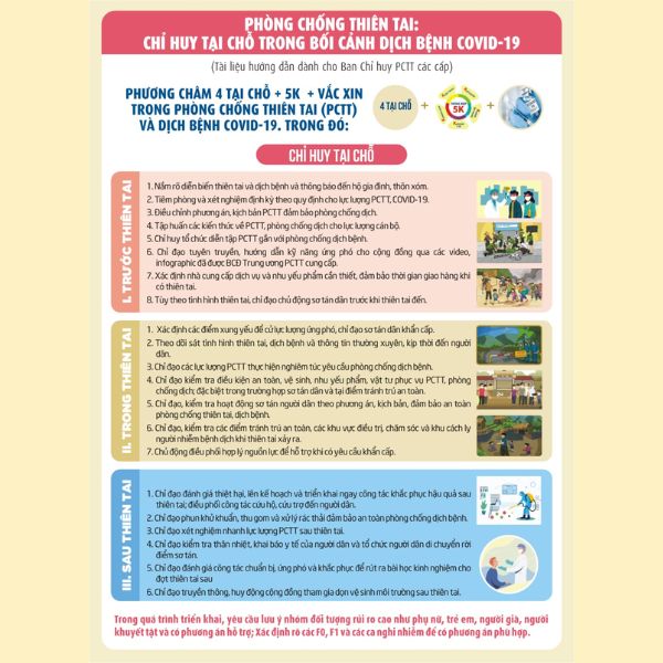 In tờ rơi phòng chống thiên tai giá rẻ, chất lượng cao