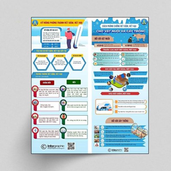 In tờ rơi phòng chống thiên tai giá rẻ, chất lượng cao