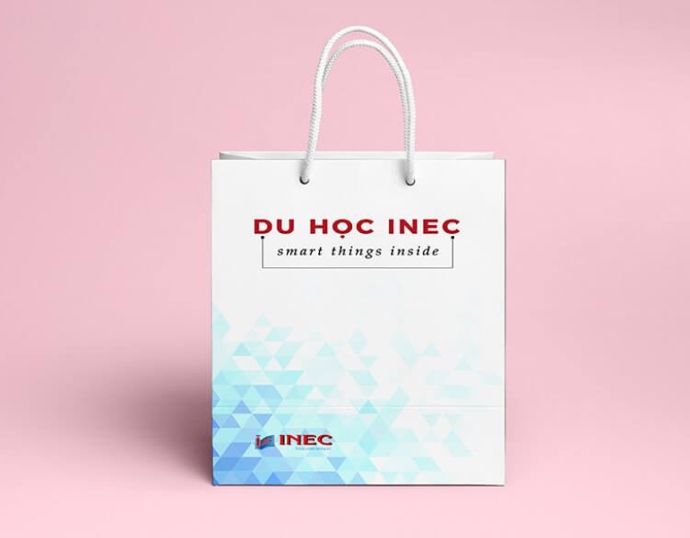 In túi giấy công ty du học cao cấp
