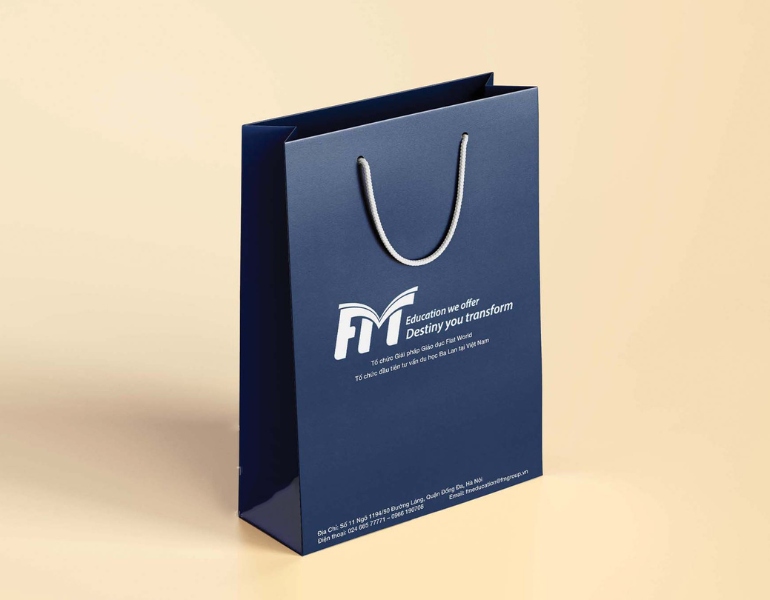 In túi giấy công ty du học chuyên nghiệp