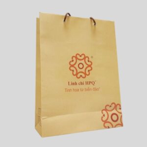 In túi giấy đựng nấm linh chi cao cấp tại Hà Nội