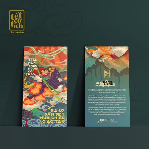 Bộ lì xì Tết cổ tích