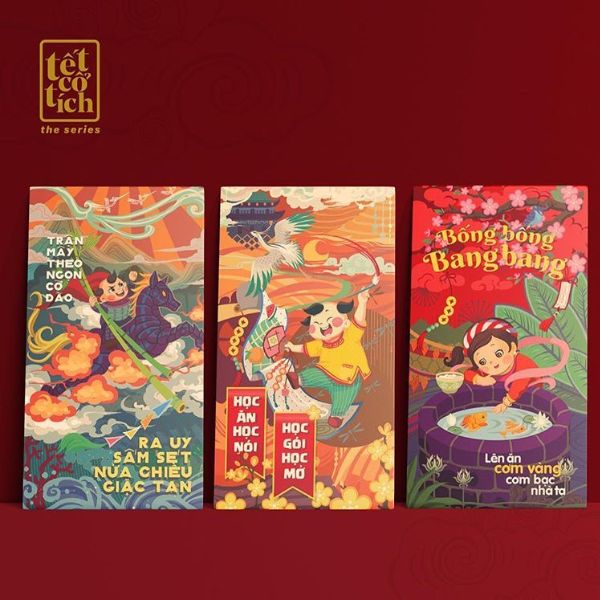 Bộ lì xì Tết cổ tích