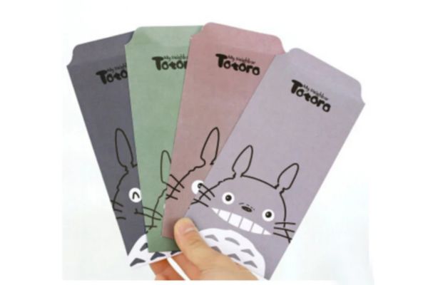 Mẫu bao lì xì Totoro đẹp, chuyên nghiệp tại Hoa Long