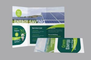 Mẫu brochure pin mặt trời giá rẻ, chất lượng cao