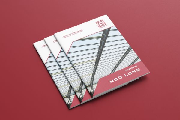 In Hoa Long nhận thiết kế và in ấn mẫu catalogue tôn theo yêu cầu