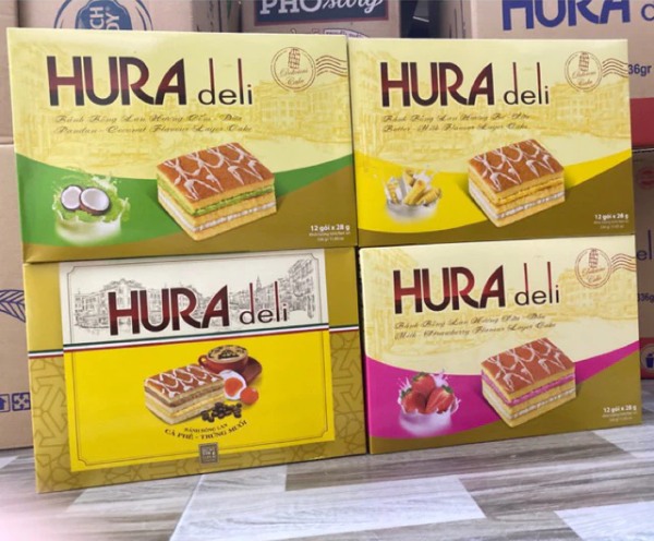 In Hoa Long nhận thiết kế và in ấn mẫu hộp đựng bánh bông lan lấy ngay