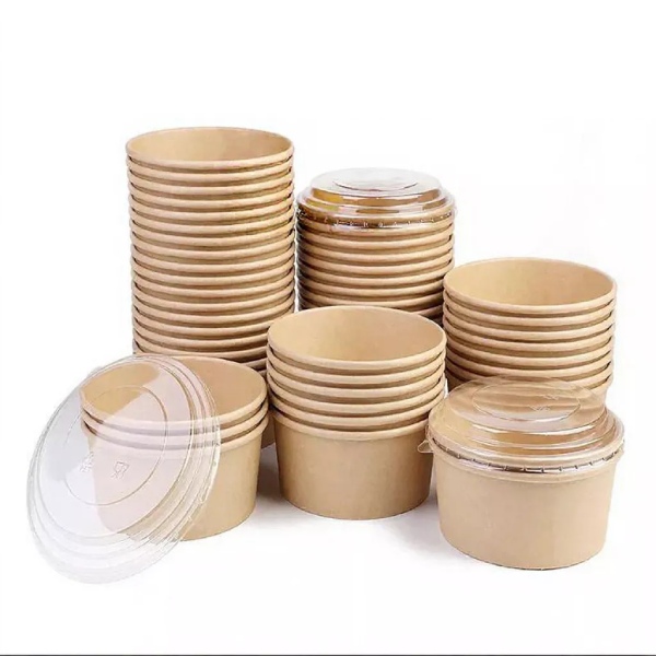 In Hoa Long nhận thiết kế và in ấn mẫu hộp giấy đựng xôi hình tròn