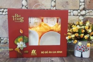 In Hoa Long nhận thiết kế và in ấn Mẫu hộp giấy đựng chén cao cấp
