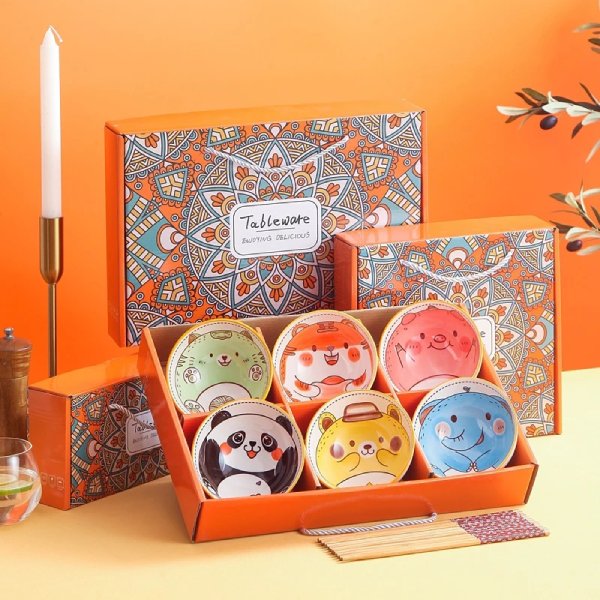 In Hoa Long nhận thiết kế và in ấn Mẫu hộp giấy đựng chén đẹp